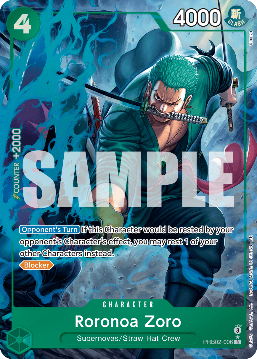 Roronoa Zoro - PRB02-006